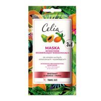 Celia Maska intensywnie regenerująco-wzmacniająca do włosów suchych zniszczonych i wypadających, 10 ml