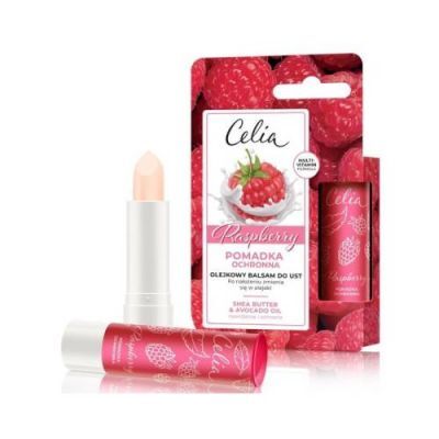 CELIA Olejkowy balsam do ust Malina, 4g