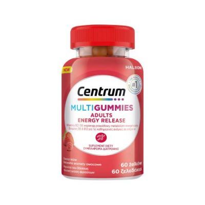 Centrum MultiGummies Adults Energy Release żelki dla dorosłych, 60 szt.