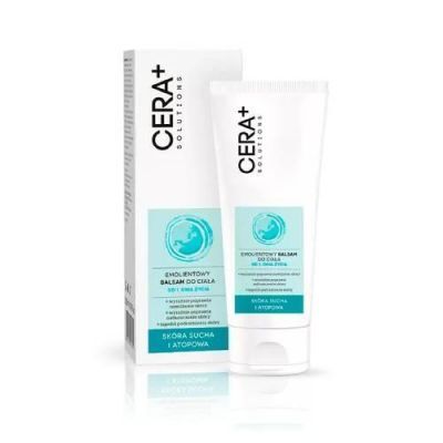 CERA+ Solutions Emolientowy balsam do ciała od 1. dnia życia, 200ml