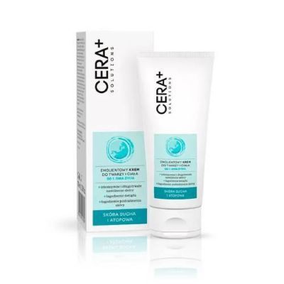 CERA+ Solutions Emolientowy krem do twarzy i ciała od 1. dnia życia, 100ml
