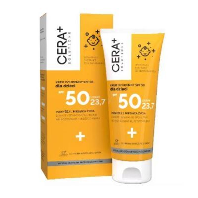 Cera+ Solutions Krem ochronny dla dzieci SPF50, 50 ml