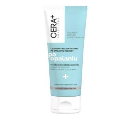 Cera+ Solutions Łagodzący balsam do ciała po opalaniu z aloesem, 200 ml