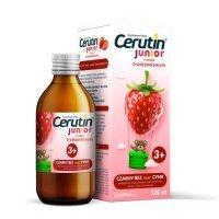 CERUTIN JUNIOR syrop truskawka 120 ml