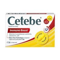 Cetebe Immuno Boost, 30 kaps. KRÓTKA DATA 31.08.2026