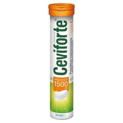 CEVIFORTE C 1500 20 tabletek musujących