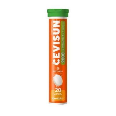 CeviSun 2000mg, 20 tabletek musujących  KRÓTKA DATA 30.06.2026