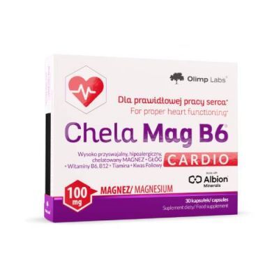 Chela Mag B6 Cardio, 30 kaps.
