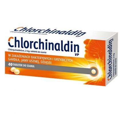 CHLORCHINALDIN VP 40 tabletek