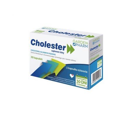 CHOLESTER 30 kapsułek na cholesterol