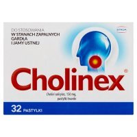 Cholinex, 32 pastylki do ssania