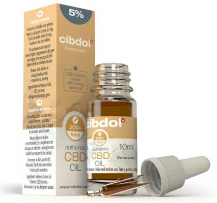 CIBDOL olejek konopny CBD 5% 10ml