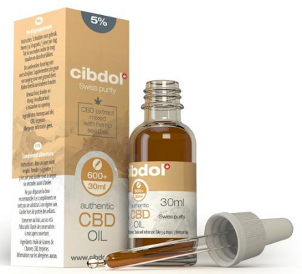 CIBDOL olejek konopny CBD 5% 30ml