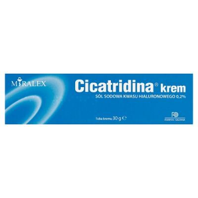 CICATRIDINA 0,2 % krem do stosowania zewnętrznego, 30 g