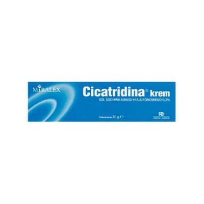 CICATRIDINA 0,2 % krem do stosowania zewnętrznego, 30 g