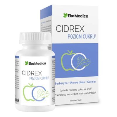 Cidrex Poziom Cukru, 60 kaps.