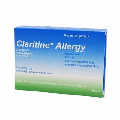 Claritine Allergy 10 mg, 10 tabletek (INPHARM)