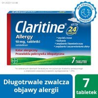 CLARITINE ALLERGY 10 mg  7 tabletek