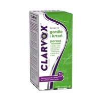 Clarvox Syrop na gardło i krtań z porostem islandzkim i dziką różą, 200 ml