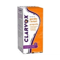 Clarvox Syrop na gardło i krtań z propolisem, 200 ml