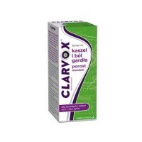 CLARVOX Syrop na kaszel i ból gardła z porostem islandzkim 200ml