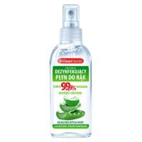 CleanHands Płyn dezynfekujący do rąk z aloesem i prowitaminą B5, 100 ml