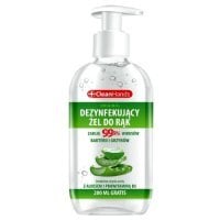 CleanHands Żel do rąk antybakteryjny z aloesem prowitaminą B5, 500 ml