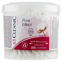 CLEANIC Pure Effect Patyczki higieniczne, 200 sztuk