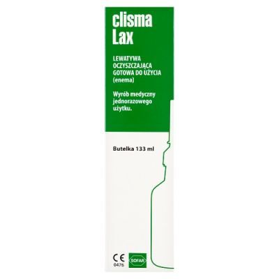 Clisma Lax Lewatywa wypróżniająca, 133 ml
