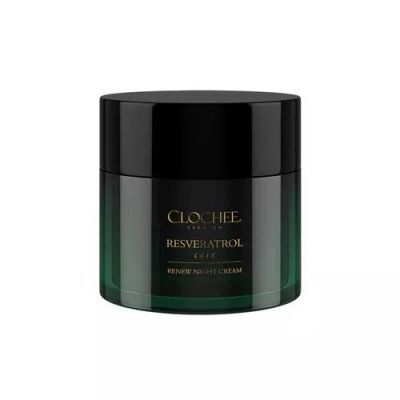 CLOCHEE Resveratrol care Odbudowujący krem na noc, 50 ml