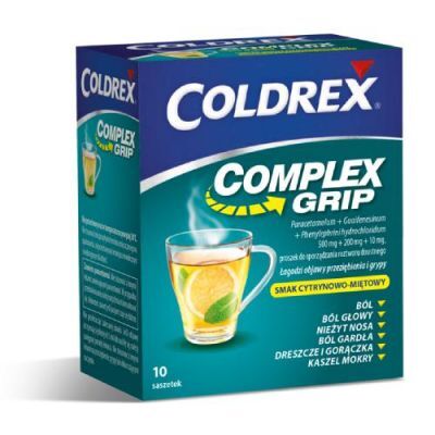 Coldrex Complex Grip, 10 saszetek