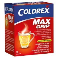 Coldrex MaxGrip, 10 saszetek