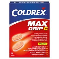 Coldrex MaxGrip C, 24 tabletki