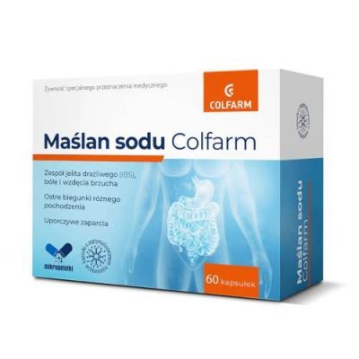 COLFARM Maślan Sodu 300mg, 60kaps.