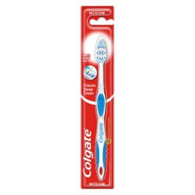 Colgate Classic Deep Clean Szczoteczka do zębów średnia, 1 szt.