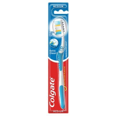 Colgate Extra Clean Szczoteczka do zębów średnia, 1 szt.