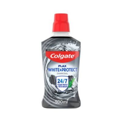 COLGATE PLAX Płyn do płukania jamy ustnej z aktywnym węglem, 500ml
