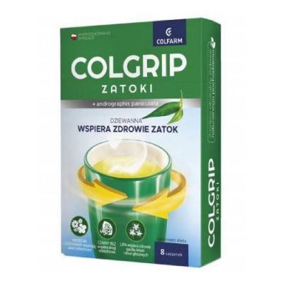 COLGRIP ZATOKI proszek 8 saszetek