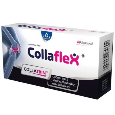 Collaflex, 60 kaps. - zawiera kolagen i kwas hialuronowy