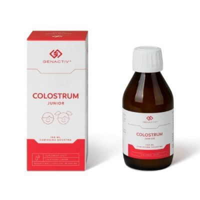 COLOSTRUM JUNIOR GENACTIV (Colostrigen) zawiesina płyn 150 ml