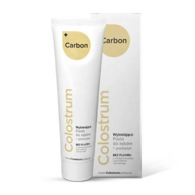 Colostrum Carbon Pasta do zębów z Colostrum, 75 ml