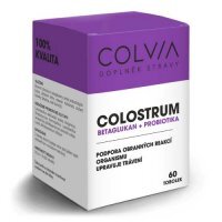 Colvia Colostrum + Betaglukany + Probiotyki, 60 kaps.