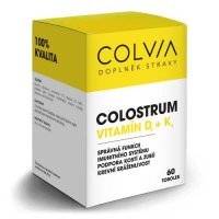 Colvia Colostrum + Witamina D3 + K2, 60 kaps.