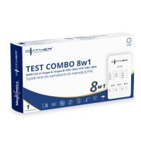 Combo Test do samokontroli szybki 8w1 SARS-CoV-2/Grypa A/Grypa B/RSV/ADV/PIV/HRV/MPV