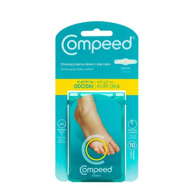Compeed Plastry na odciski na palce średnie, 10 szt.