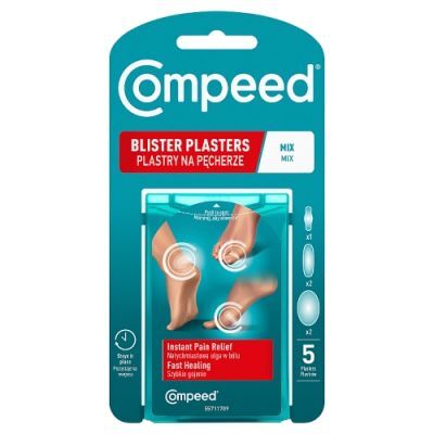 Compeed Plastry na pęcherze mix, 5 szt.