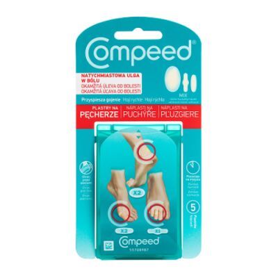 Compeed Plastry na pęcherze mix 5 szt.