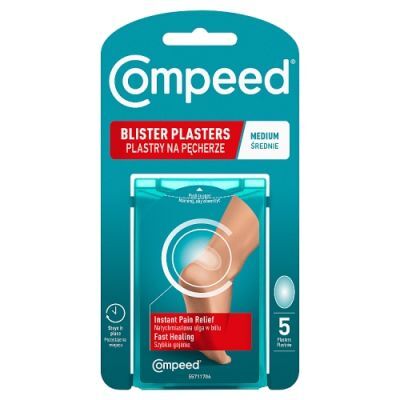 Compeed Plastry na pęcherze średnie, 5 szt.