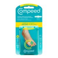 Compeed Plastry nawilżające na odciski średnie, 6 szt. KRÓTKA DATA 31.08.2026