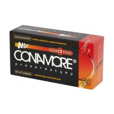 CONAMORE Mix Prezerwatywy zestaw - 12 sztuk